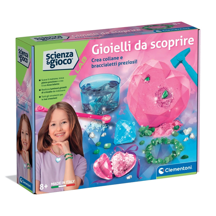 clementoni-science-play-lab-gioielli-da-scoprire-kit-fouille-gemmes-bracelet image 1