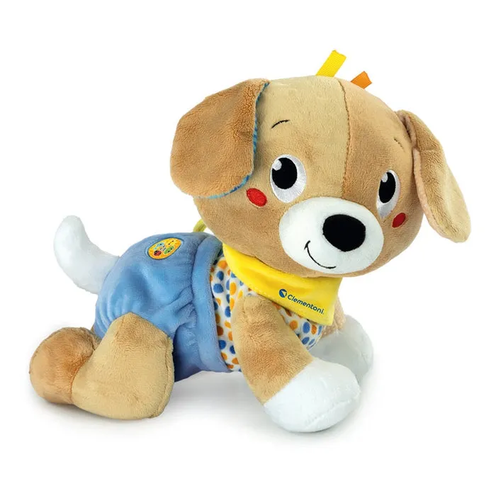 clementoni-baby-billo-bau-gattona-con-me-peluche-chien-interactif-suivre image 1