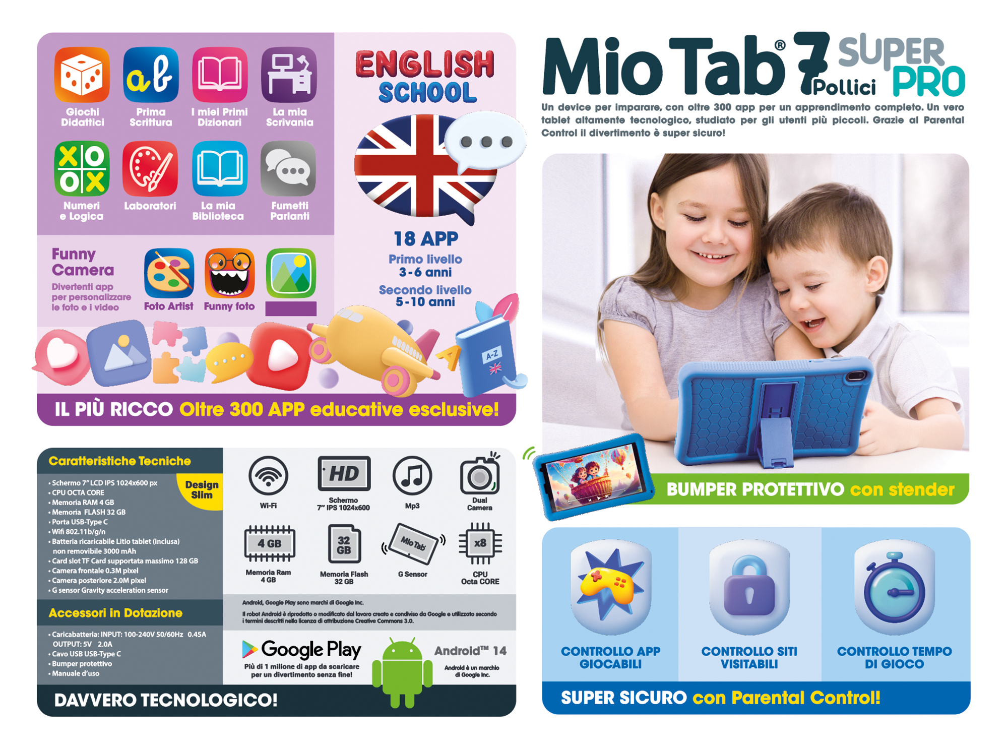 lisciani-mio-tab-7-pouces-super-pro-tablette-ducative image 4