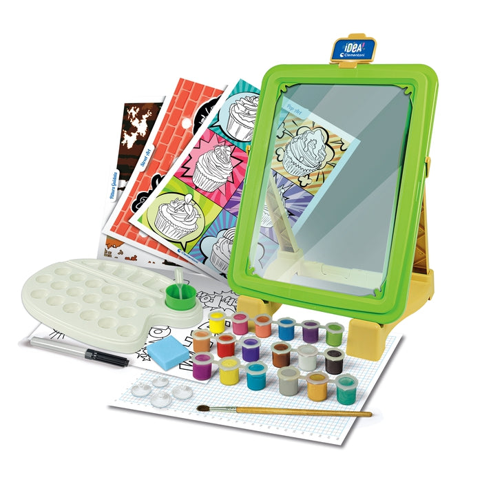 clementoni-idea-atelier-della-pittura-kit-cr-atif-chevalet-et-techniques-de-dess image 3