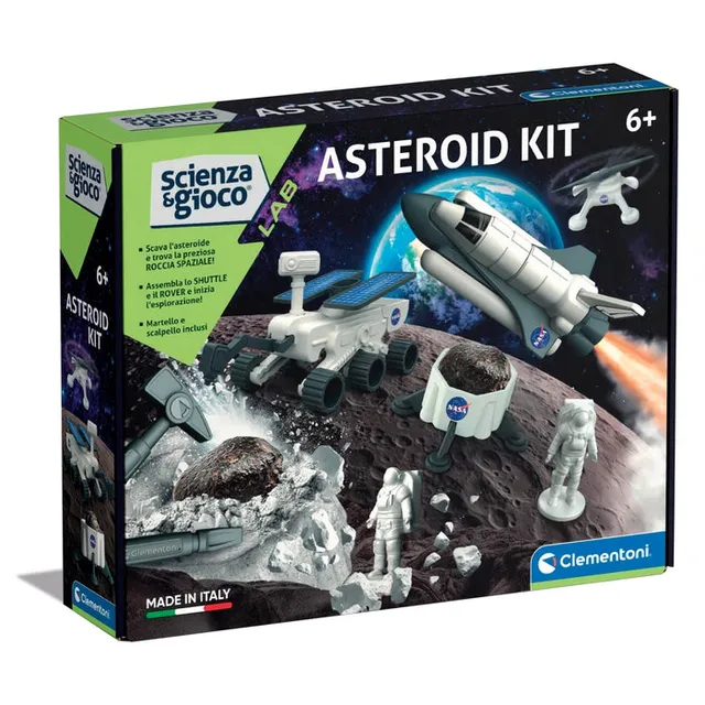 clementoni-science-play-lab-nasa-asteroidi-dallo-spazio-kit-fouille-shuttle image 1