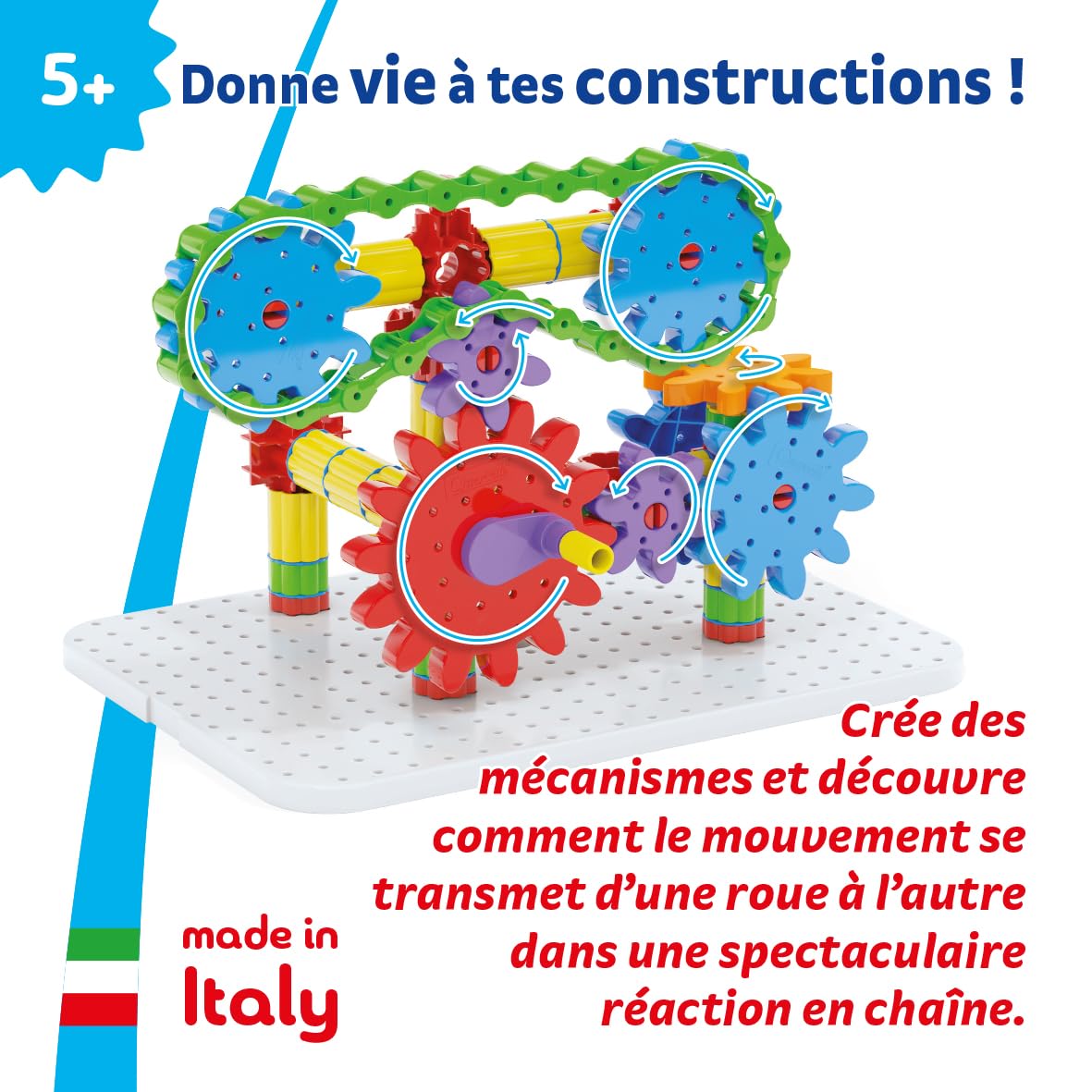 quercetti-georello-tech-starter-set-jeu-de-construction-m-canique-engrenages image 4