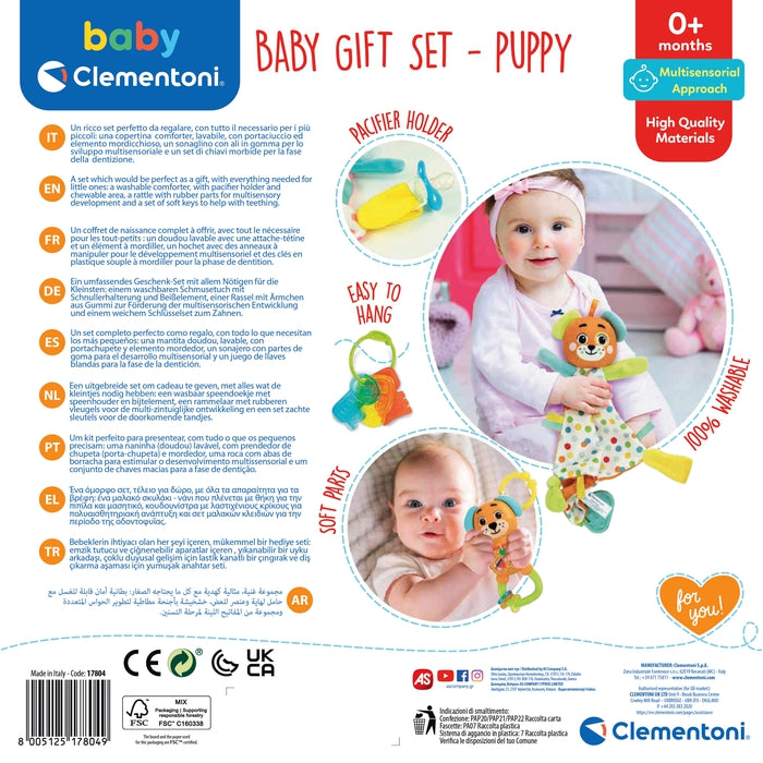 baby-clementoni-coffret-naissance-chiot-doudou-hochet-cl-s-de-dentition image 5