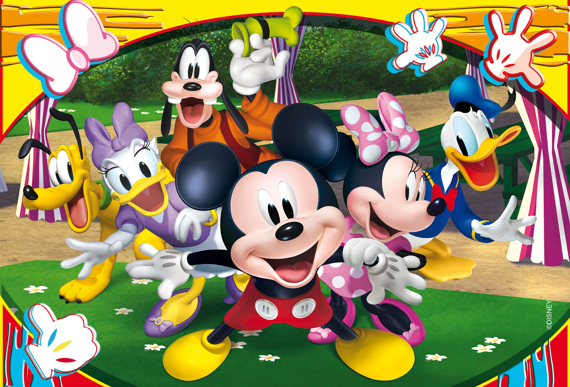 lisciani-disney-puzzle-double-face-maxifloor-4-x-48-mickey image 2
