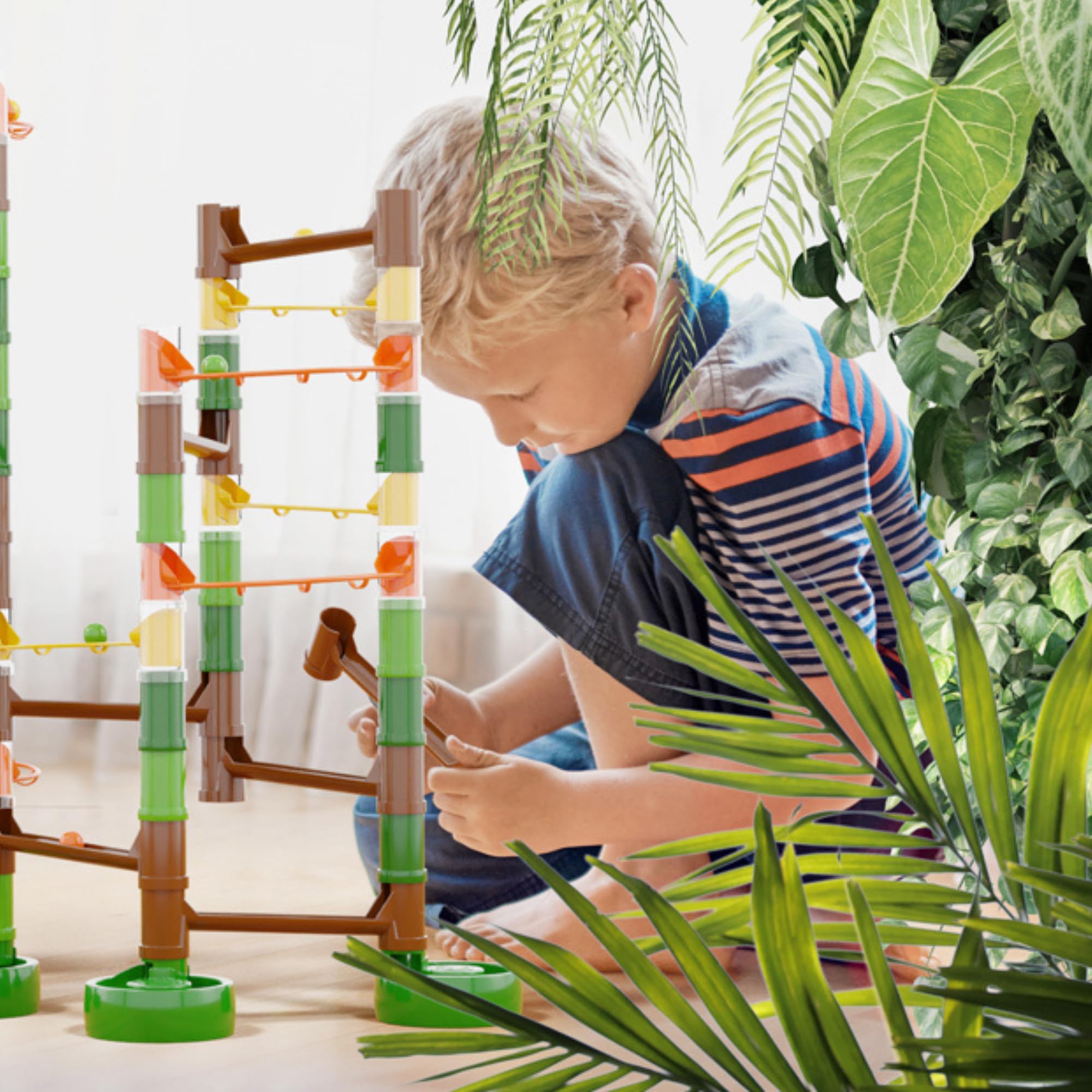 quercetti-migoga-jungle-marble-run-super-circuit-billes-5-ans image 4