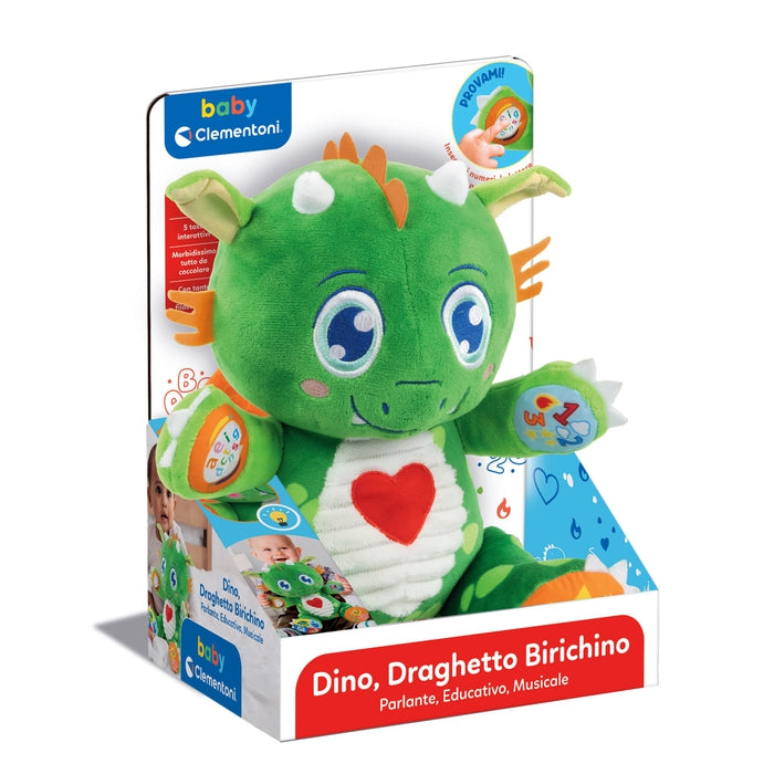 baby-clementoni-dino-draghetto-birichino-peluche-interactive image 2