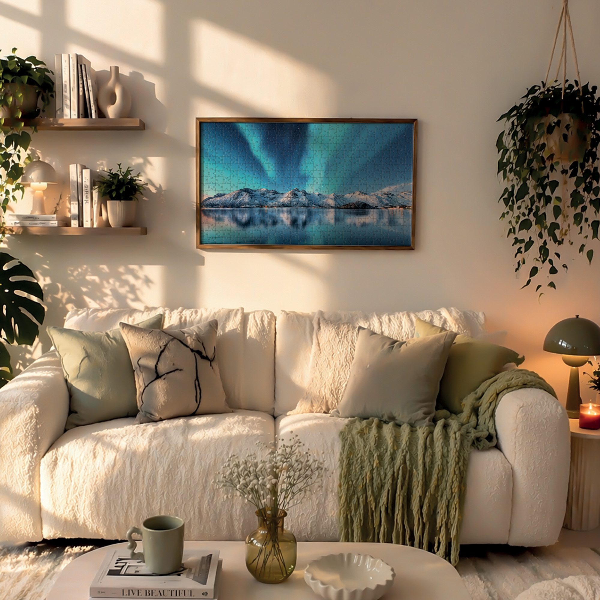 lisciani-puzzle-poster-aurora-borealis-1500-pi-ces image 5