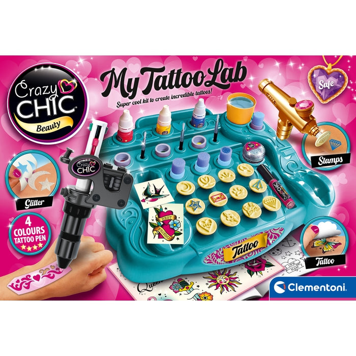 clementoni-crazy-chic-my-tattoo-lab-kit-tatouages-enfant image 7
