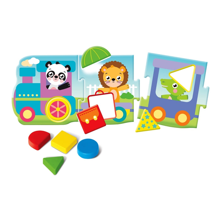 clementoni-sapientino-baby-montessori-train-des-formes-encastrement image 2