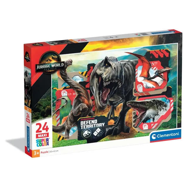 clementoni-jurassic-world-puzzle-enfant-24-maxi-pi-ces image 1