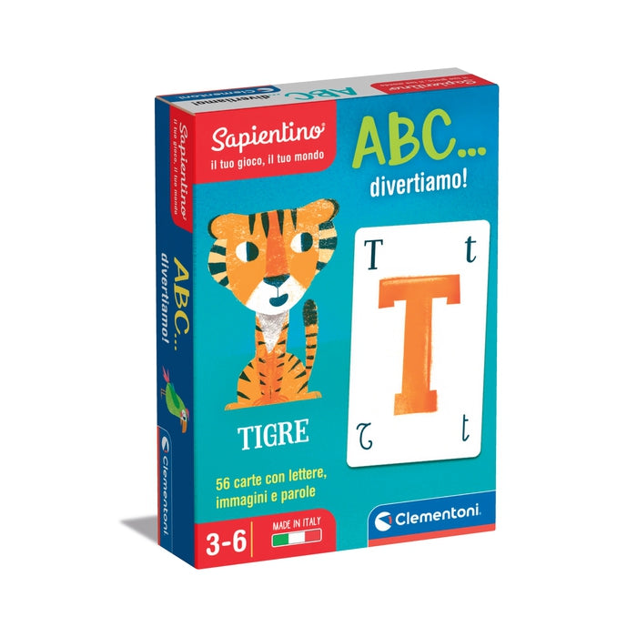 clementoni-sapientino-abc-divertiamo-jeu-alphabet-56-cartes image 1