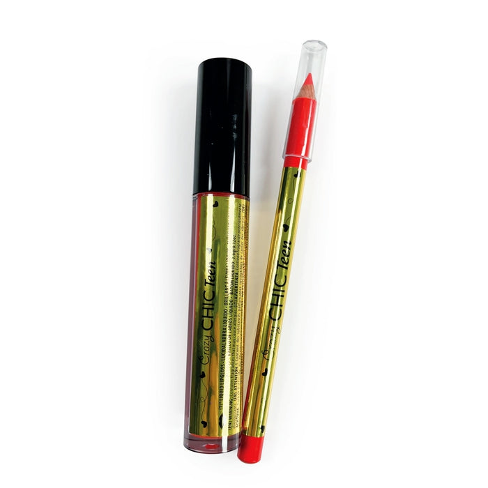 clementoni-crazy-chic-teen-lipgloss-pencil-party-queen-mini-kit-maquillage image 2