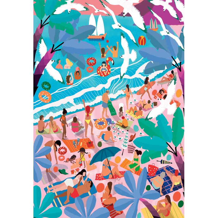 clementoni-sunday-at-the-beach-puzzle-1000-pi-ces image 2