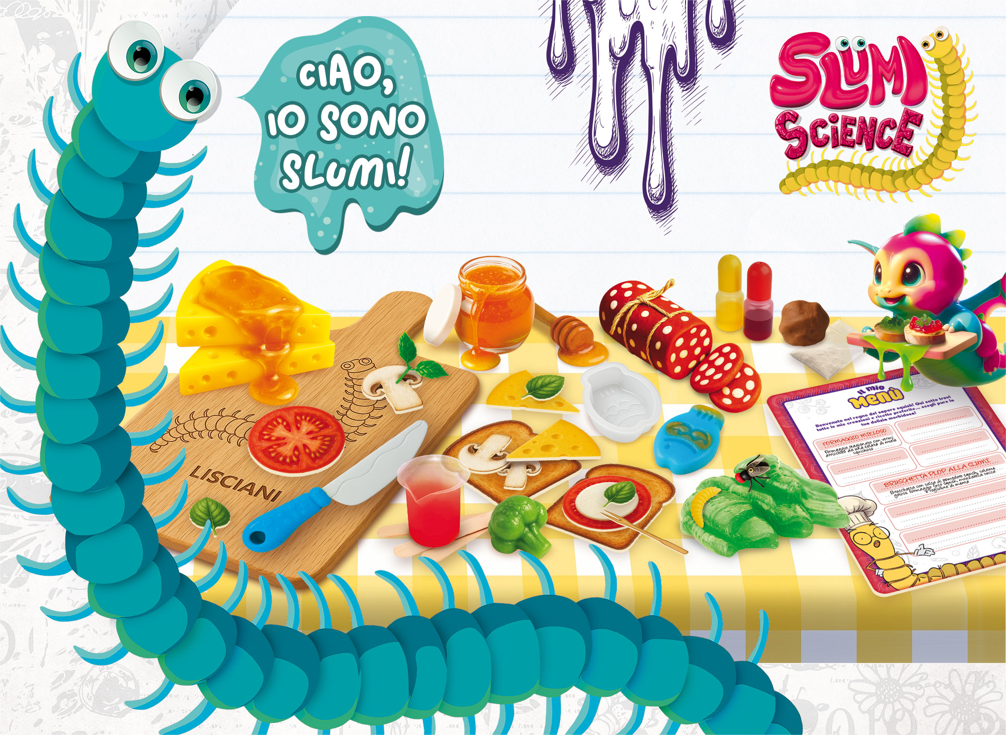 lisciani-slumi-science-ap-ritif-squish-kit-cr-atif-slime-et-squish image 3