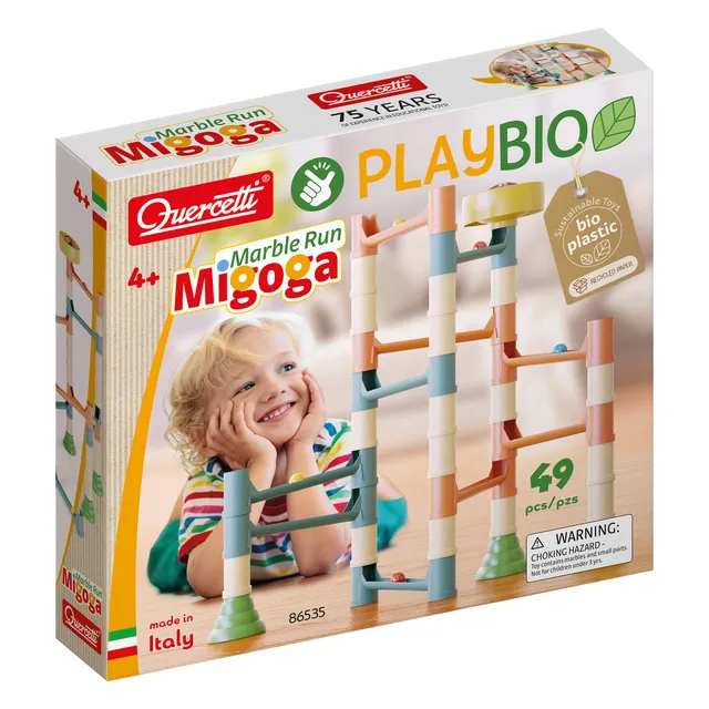 quercetti-migoga-marble-run-play-bio-circuit-billes-enfant-3-6-ans image 1