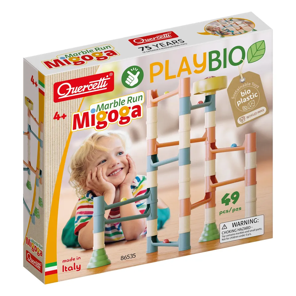 quercetti-migoga-marble-run-play-bio-circuit-billes-enfant-3-6-ans image 1