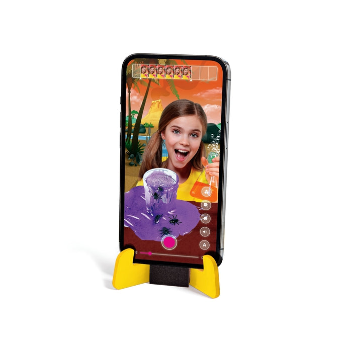 clementoni-science-play-lab-geopop-kit-science-en-action-avec-green-screen-et-ap image 4