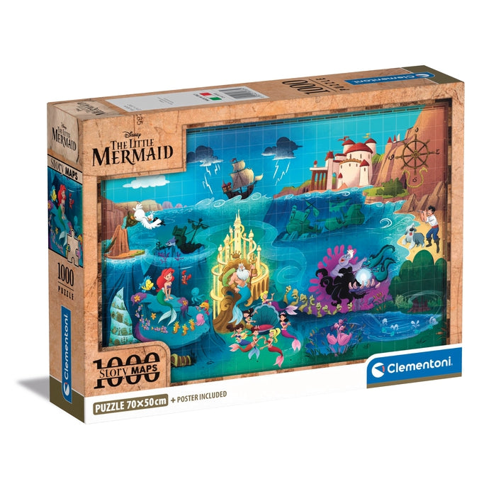 clementoni-story-maps-la-petite-sir-ne-1000-pi-ces-puzzle-adulte-70-x-50-cm image 1