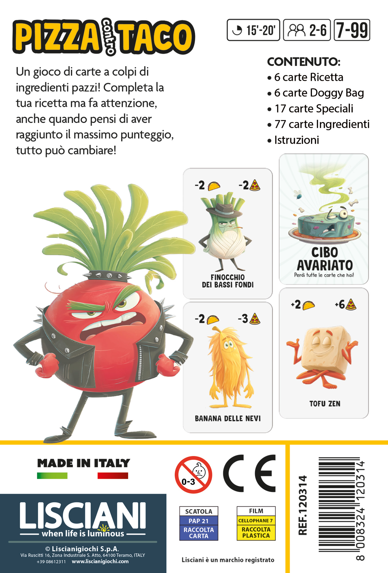 lisciani-ludoteca-pizza-vs-taco-jeu-de-cartes image 5