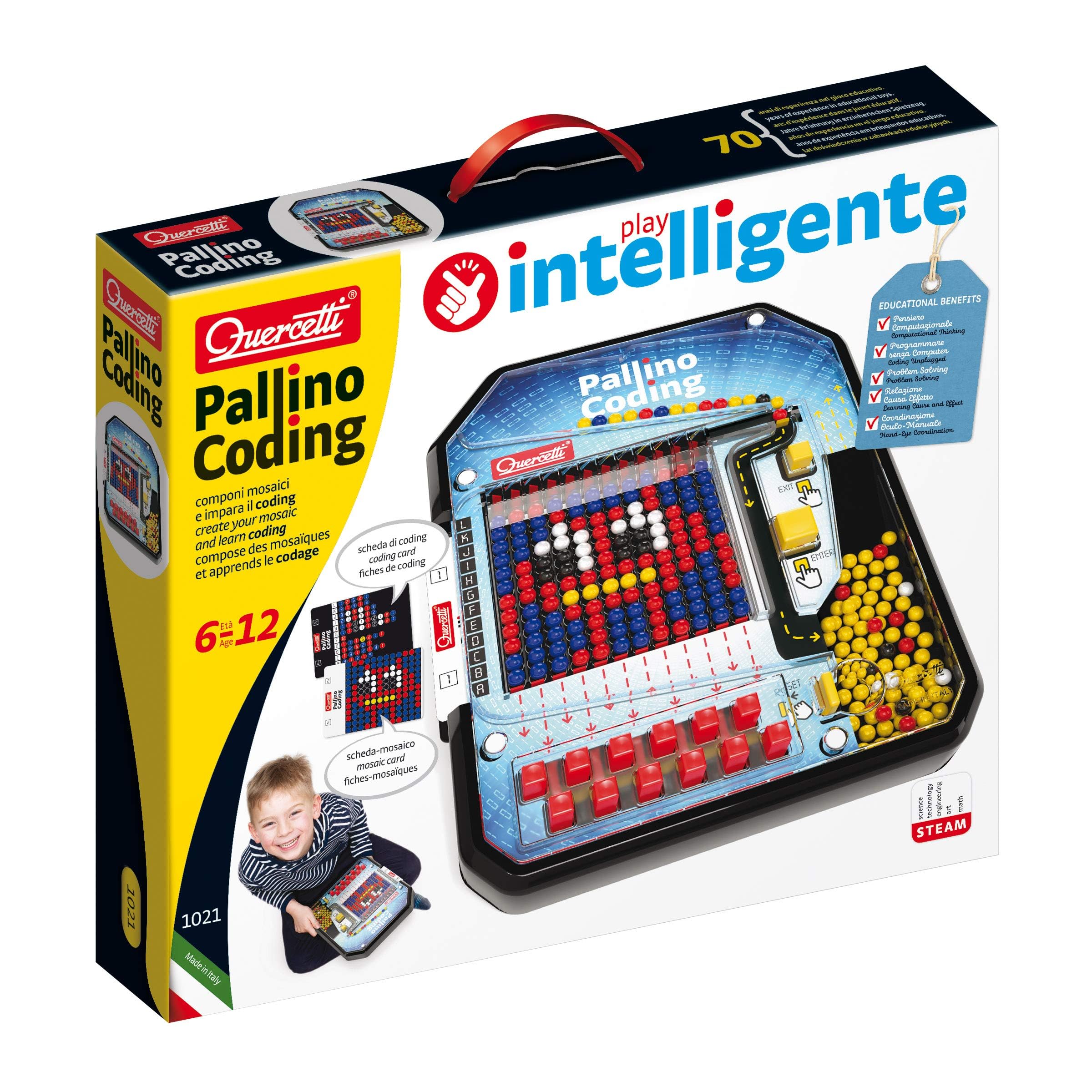 quercetti-pallino-coding-mosa-que-billes-et-programmation-sans-cran-6-ans image 1