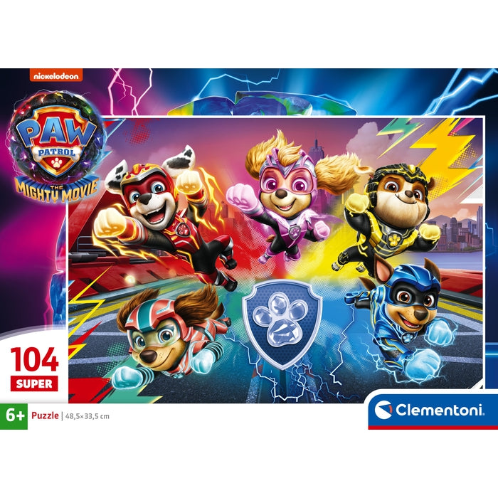 clementoni-paw-patrol-the-mighty-movie-puzzle-104-pi-ces image 4