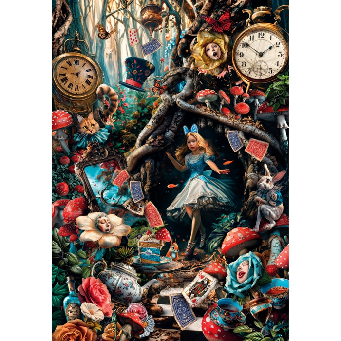 clementoni-another-day-in-wonderland-puzzle-adulte-1000-pi-ces image 2