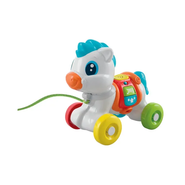 baby-clementoni-baby-pony-sempre-con-me-pony-interactif-tirer image 1