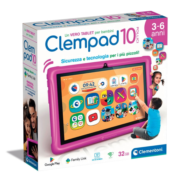clementoni-clempad-10-tablette-ducative-rose image 2