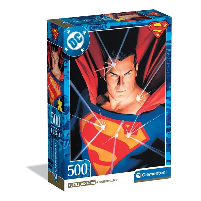 clementoni-superman-puzzle-500-pi-ces-49-x-36-cm image 1