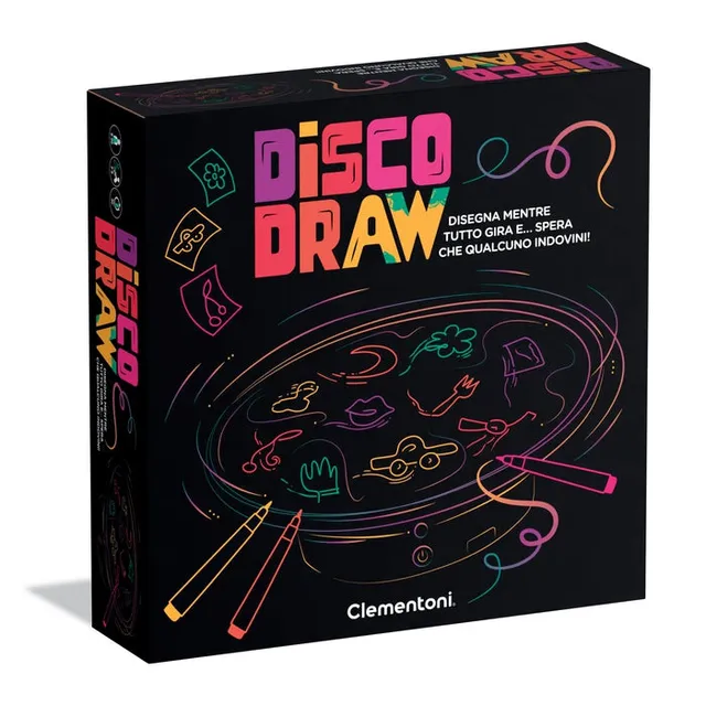 clementoni-disco-draw-party-game-de-dessin-rotatif image 1