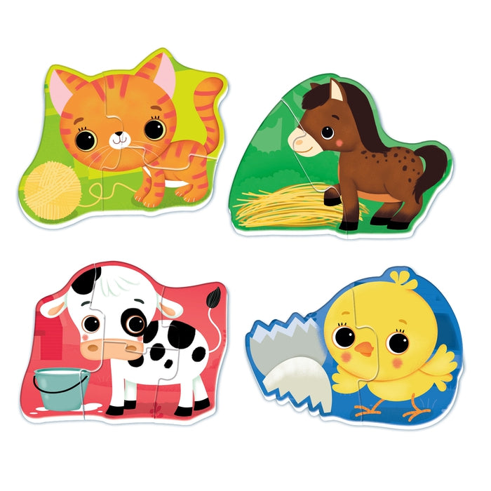 clementoni-montessori-cuccioli-in-fattoria-puzzles-animaux-de-la-ferme image 3