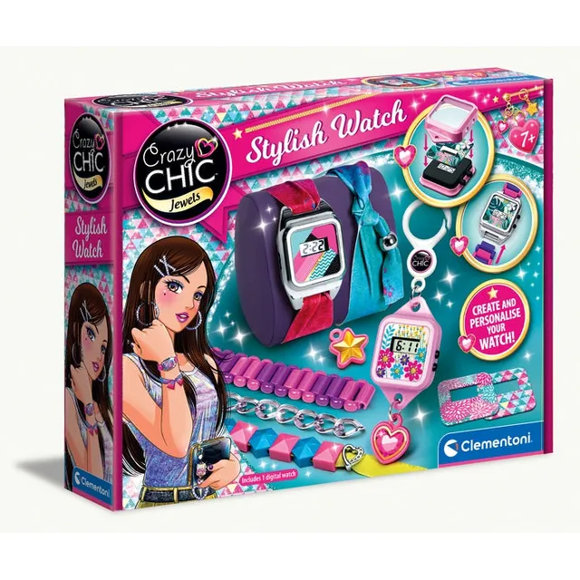 clementoni-crazy-chic-stylish-watch-coffret-cr-atif image 1