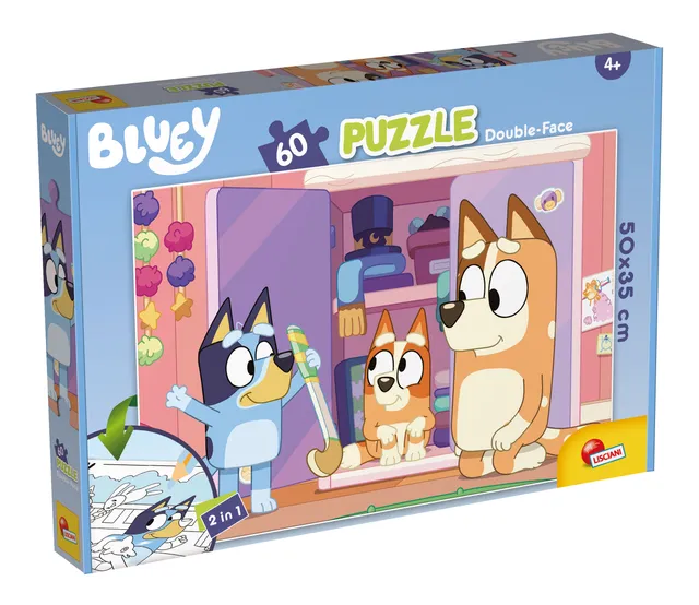 lisciani-bluey-puzzle-plus-60-pi-ces-double-face image 1