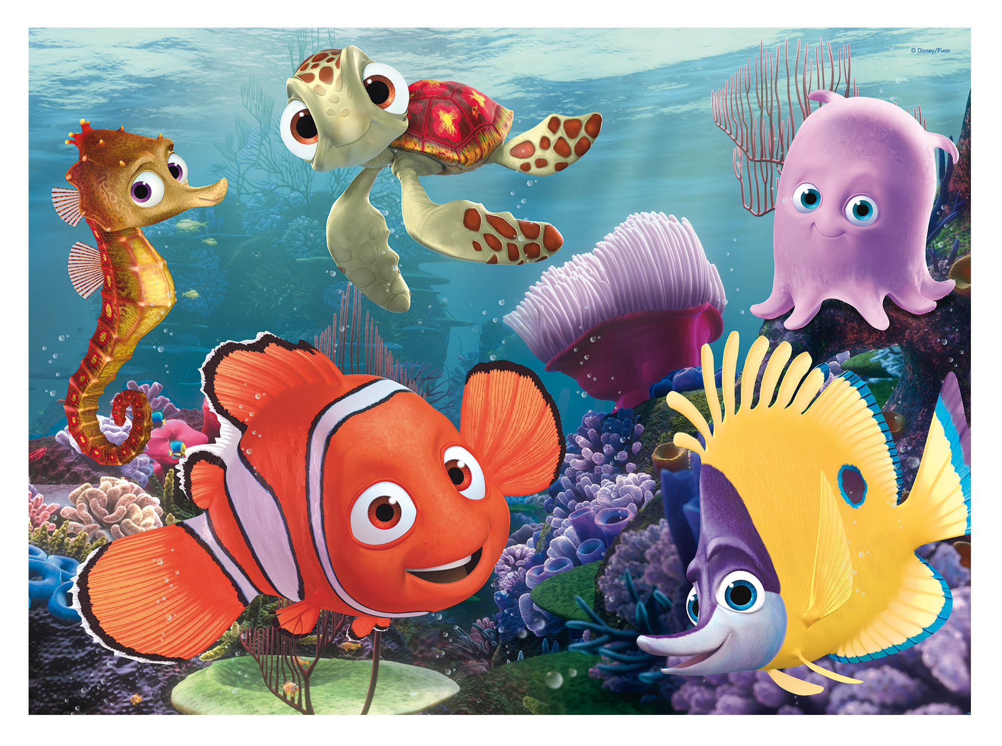 lisciani-disney-puzzle-double-face-maxi-floor-60-nemo image 2