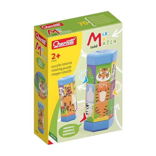 quercetti-2582-tub-mix-match-animaux-puzzle-rotatif image 6
