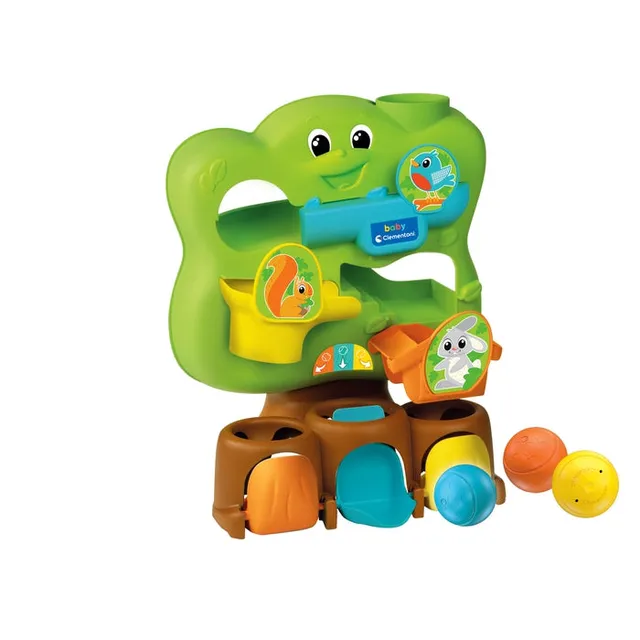 baby-clementoni-think-play-magic-colours-tree-arbre-balles image 1