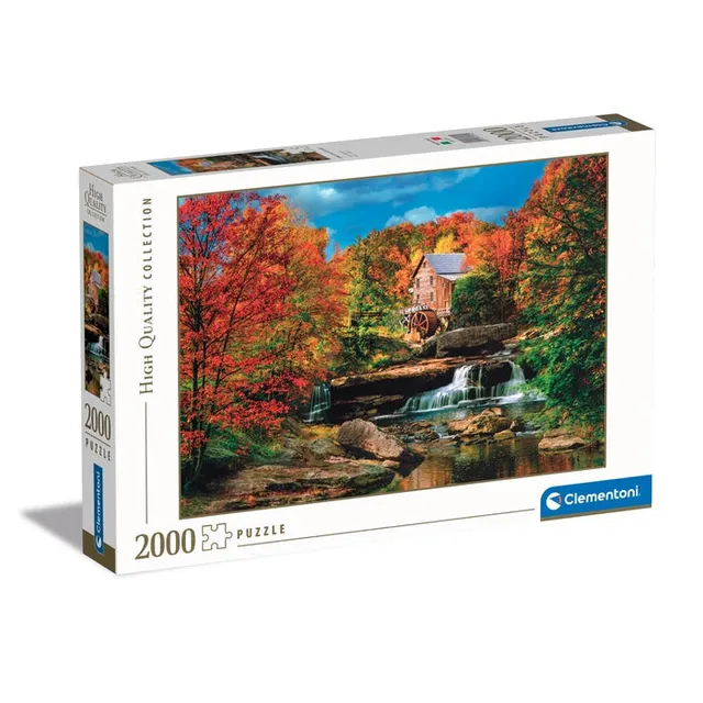 clementoni-collection-puzzle-2000-pi-ces-glade-creek-grist-mill image 1