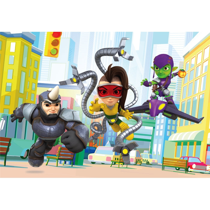 clementoni-spidey-and-his-amazing-friends-puzzle-2x20-pi-ces image 2