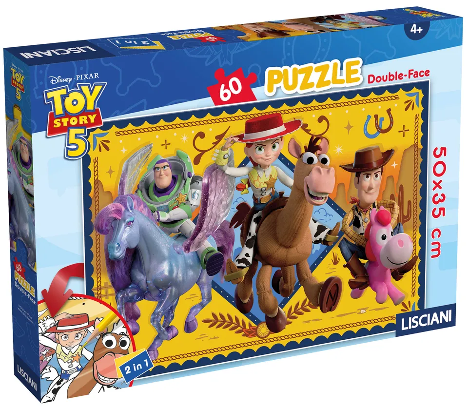 lisciani-disney-puzzle-df-plus-60-toy-story-puzzle-coloriage image 1