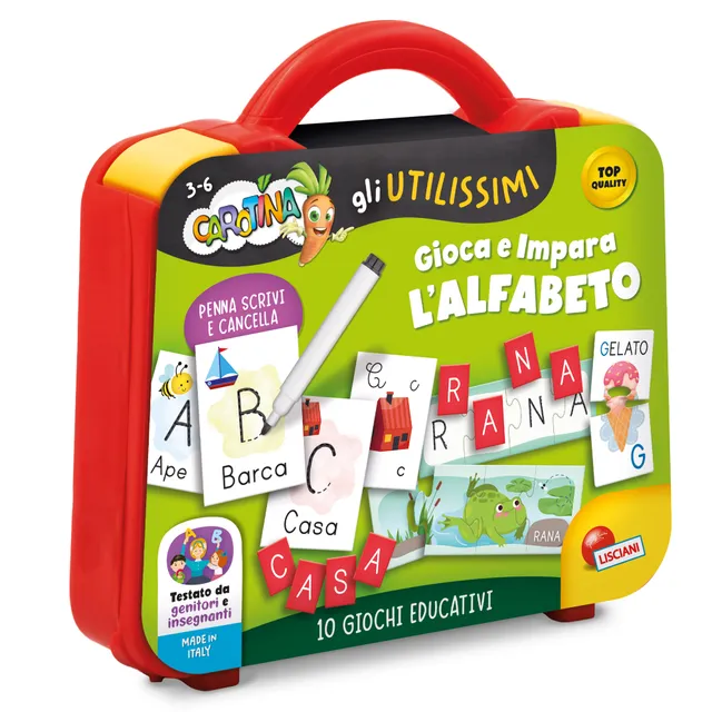 lisciani-carotina-les-utilissimes-mallette-joue-et-apprends-alphabet image 1