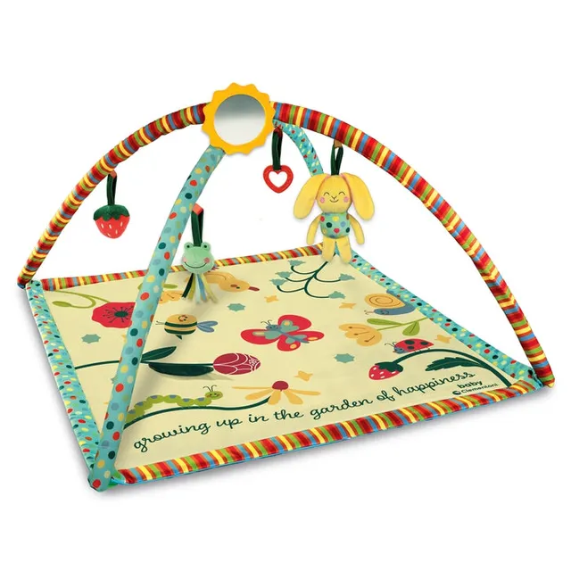 baby-clementoni-garden-of-happiness-tapis-d-veil-play-gym-82x82-cm image 1