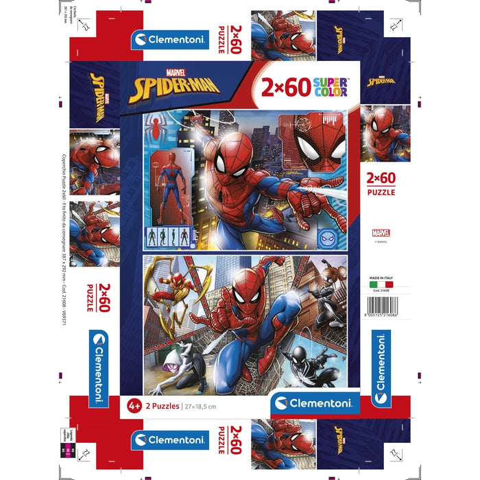 clementoni-spider-man-2-puzzles-60-pi-ces-27-x-19-cm image 6