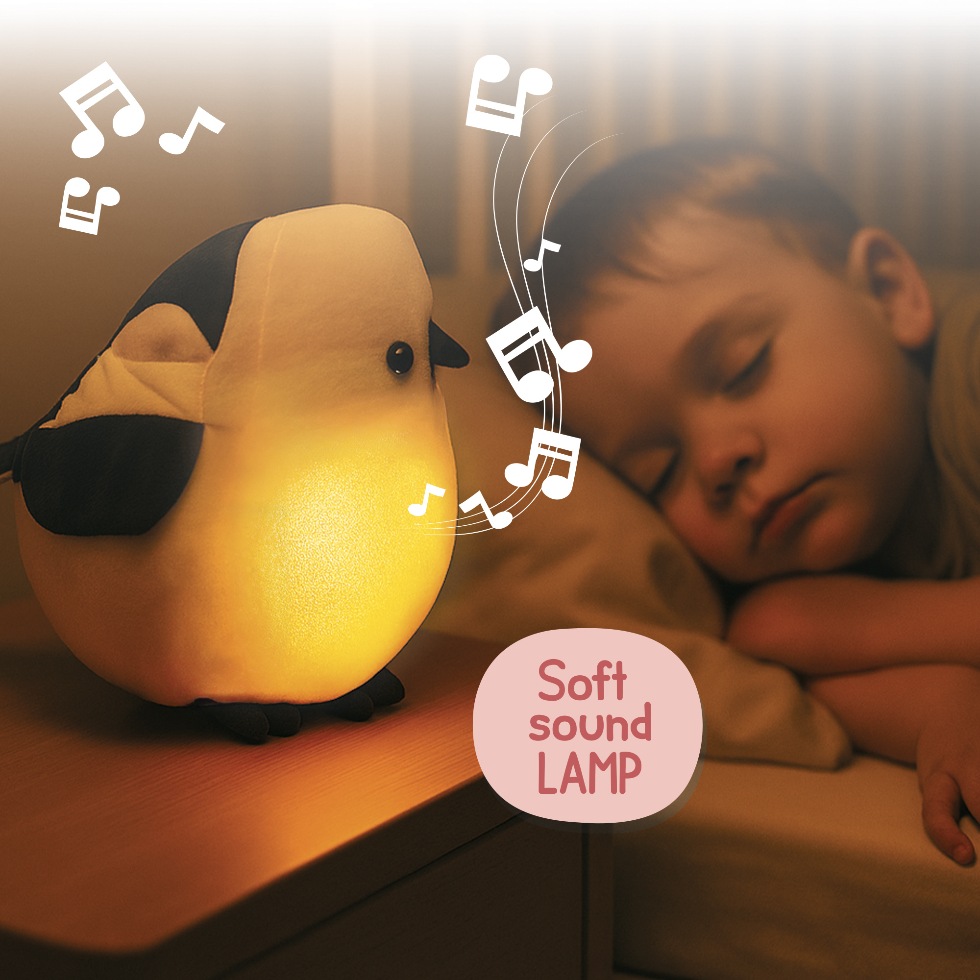 lisciani-montessori-asmr-snow-fairy-veilleuse-peluche-led image 4