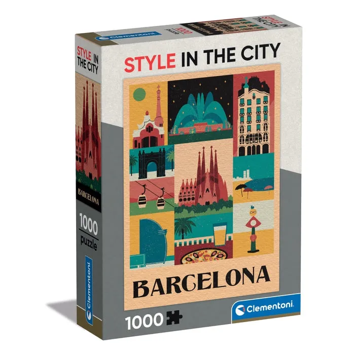 clementoni-barcelona-puzzle-1000-pi-ces-70-x-50-cm-illustration image 1