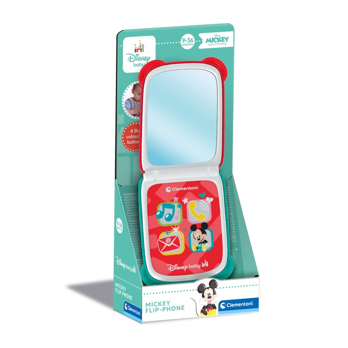 clementoni-disney-baby-mickey-flip-phone-t-l-phone-clapet-musical image 2