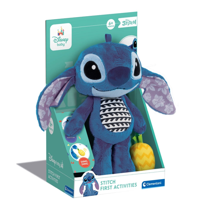 clementoni-disney-baby-stitch-first-activities-peluche-sensorielle-6-mois image 2
