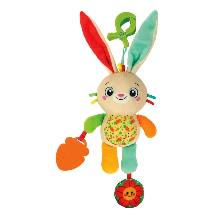 baby-clementoni-easy-peasy-soft-bunny-peluche-d-veil-suspendre image 1