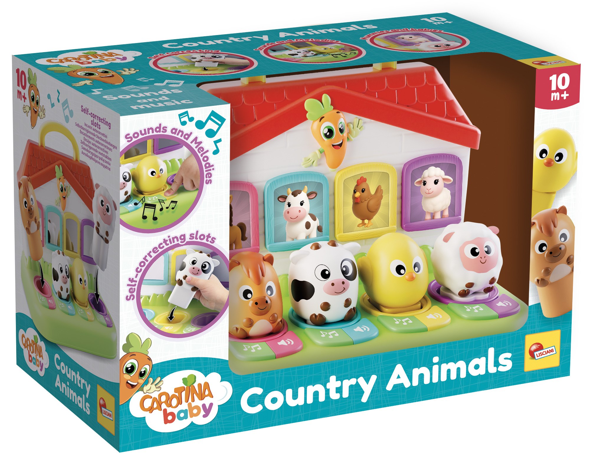 lisciani-carotina-baby-country-animals-ferme-parlante-et-lumineuse image 2