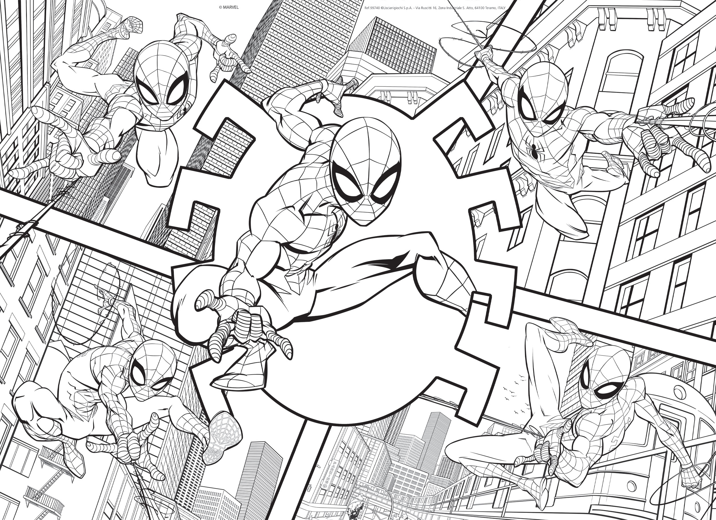 lisciani-marvel-puzzle-maxi-floor-24-spider-man image 3