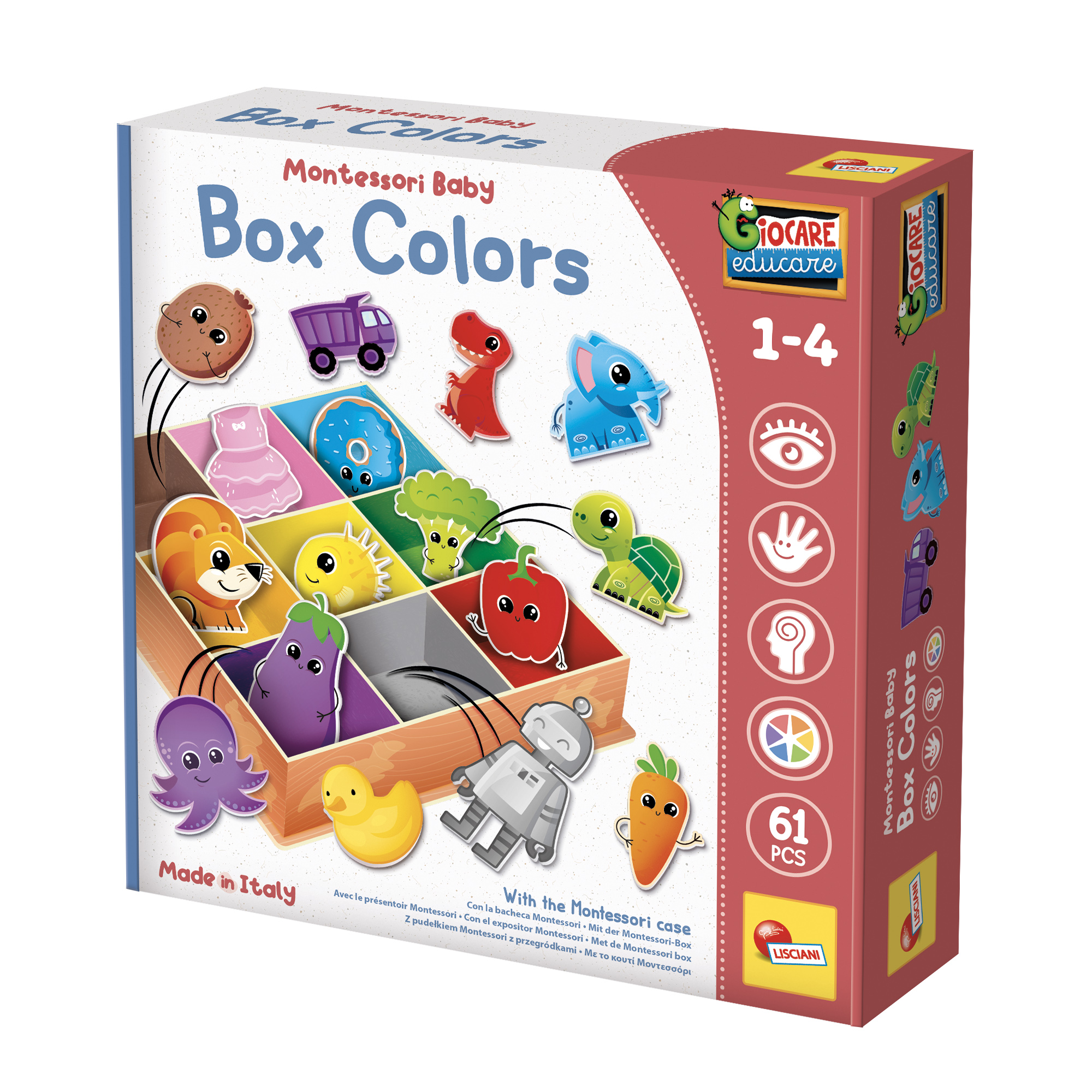 lisciani-montessori-baby-box-colours-jeu-de-tri-des-couleurs image 1